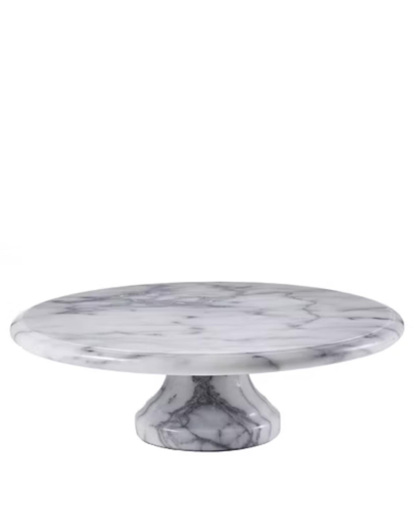 Round Marble Turntable - Tall Lazy Susan