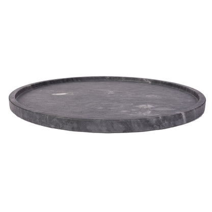 Round Marble Decorative Tray