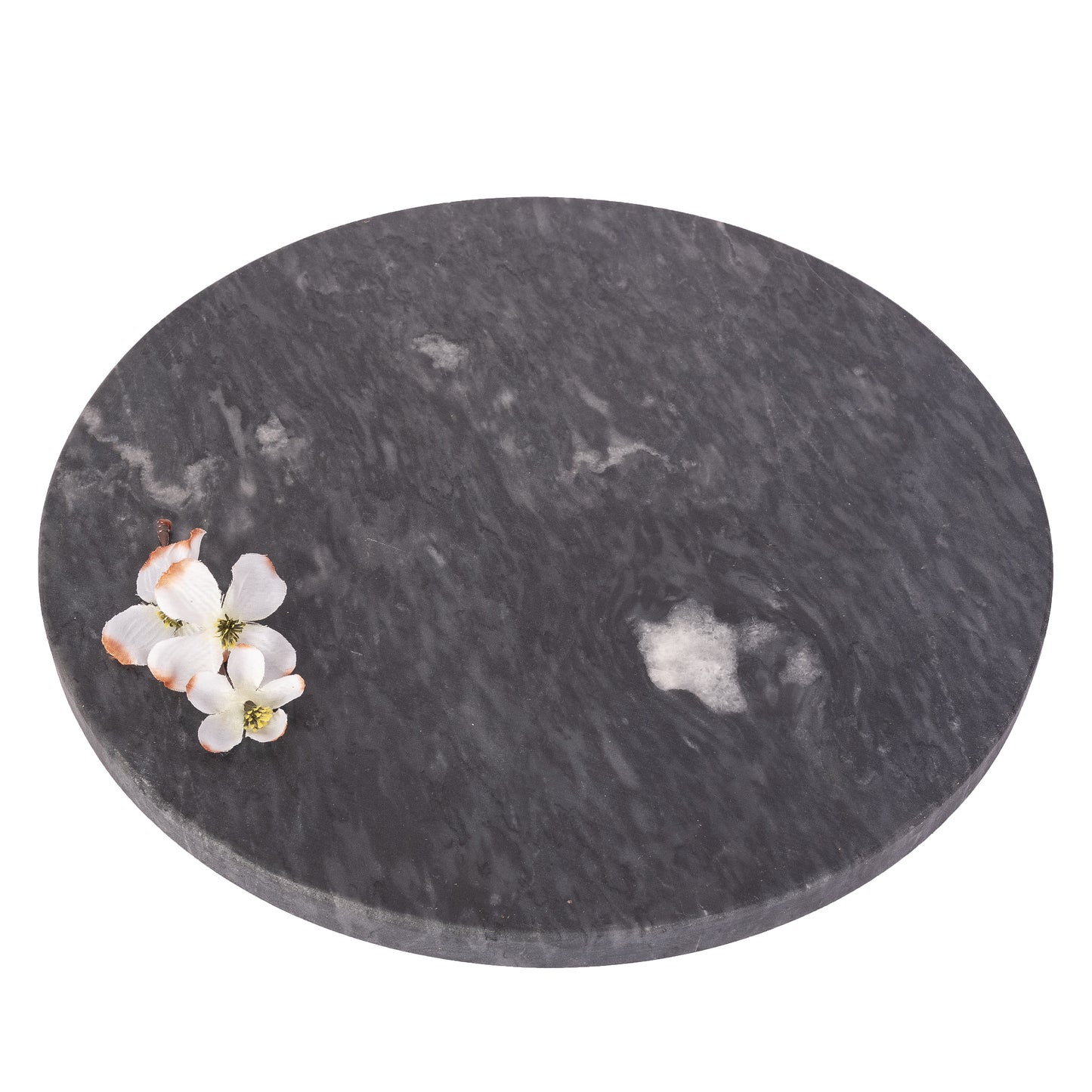 Round Marble Decorative Tray
