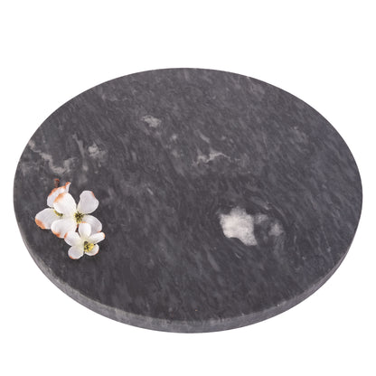 Round Marble Decorative Tray