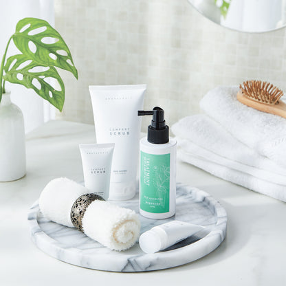 Round Marble Decorative Tray