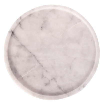 Round Marble Decorative Tray
