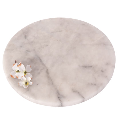 Round Marble Decorative Tray