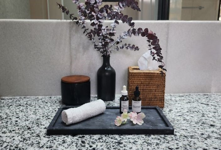 Marble Rectangular Decorative Tray – Serveware & Styling