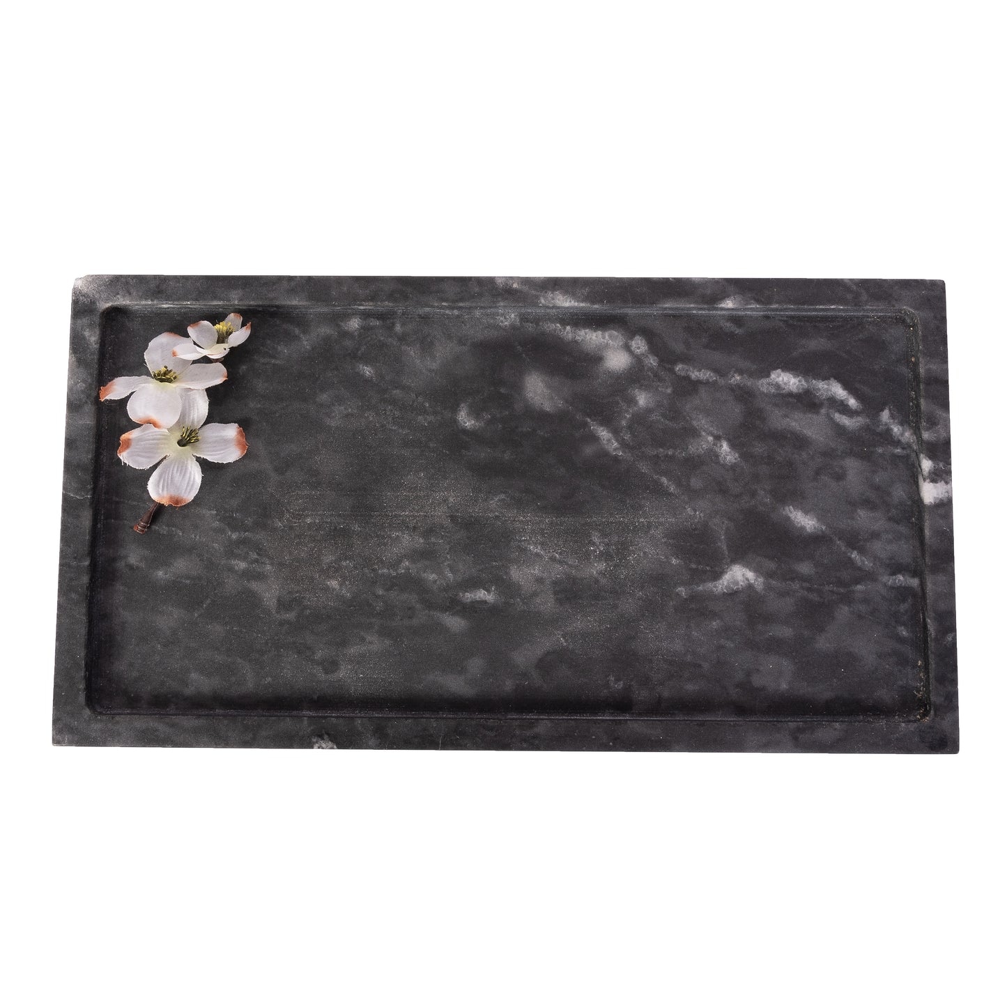 Marble Rectangular Decorative Tray – Serveware & Styling