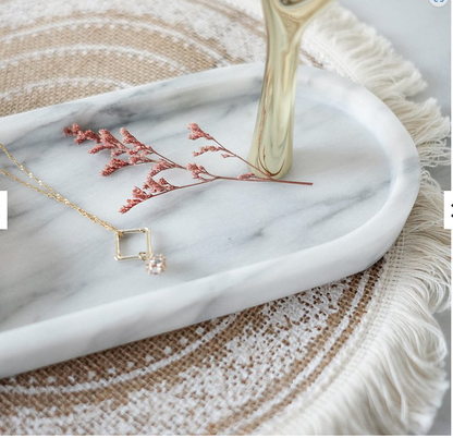 Marble Runway Tray – Rectangular Design