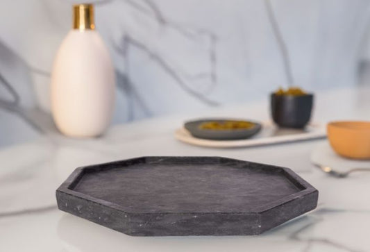 Marble Octagonal Decorative Tray