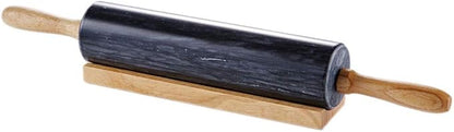 Marble Rolling Pin with Wooden Handles