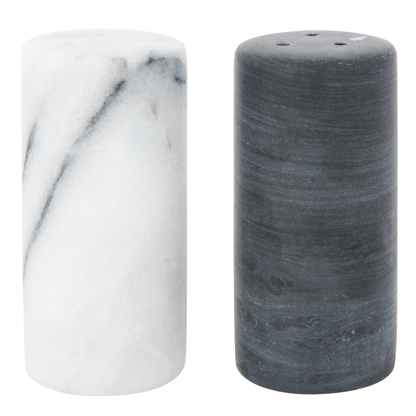 Marble Salt & Pepper Shakers – Set of 2