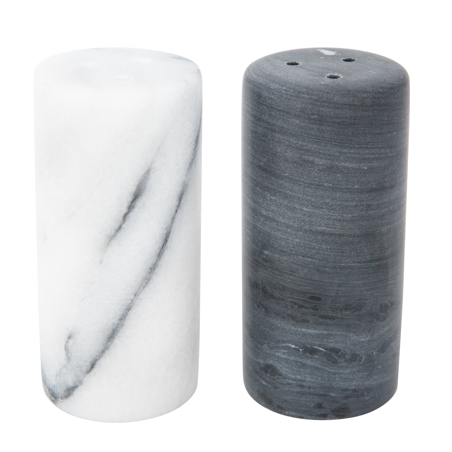 Marble Salt & Pepper Shakers – Set of 2