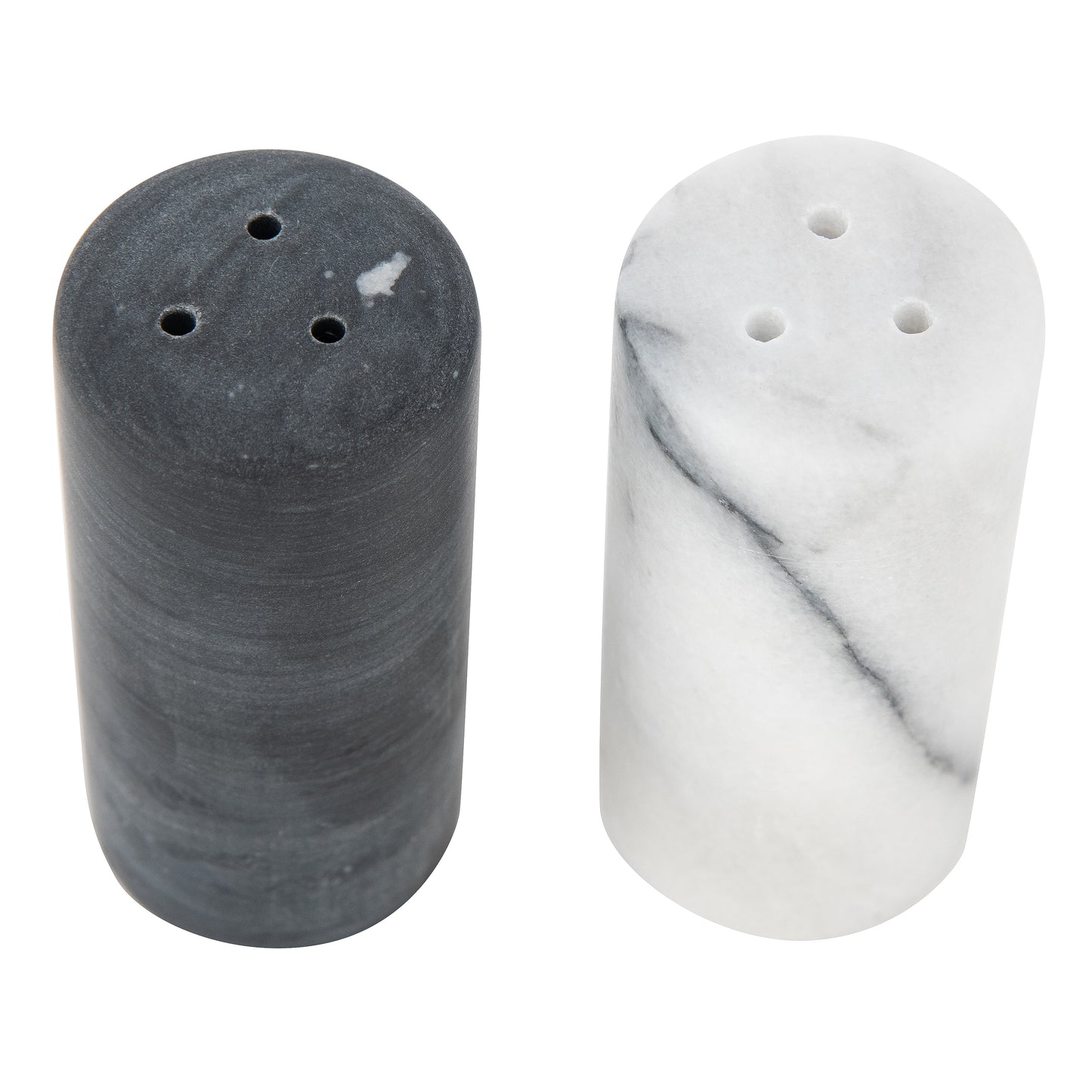 Marble Salt & Pepper Shakers – Set of 2
