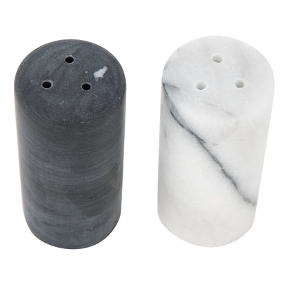 Marble Salt & Pepper Shakers – Set of 2