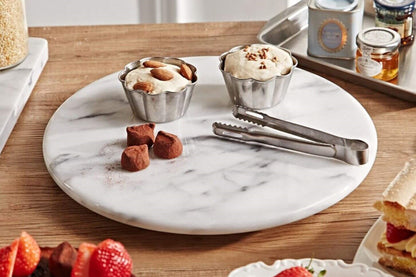 Marble Lazy Susan – Rotating Serving Tray