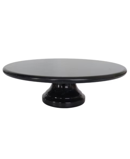 Round Marble Turntable - Tall Lazy Susan