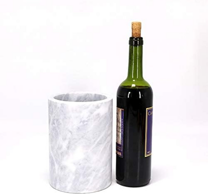 Marble Cylinder Wine Cooler