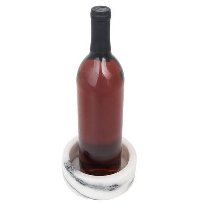 Marble Wine Bottle Coaster – Table Protector