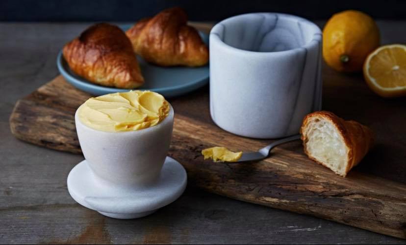 Marble Butter Keeper – Covered Dish