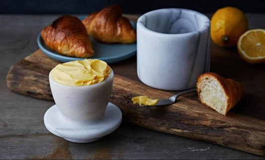 Marble Butter Keeper – Covered Dish