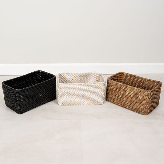 Petite Rattan Storage Basket