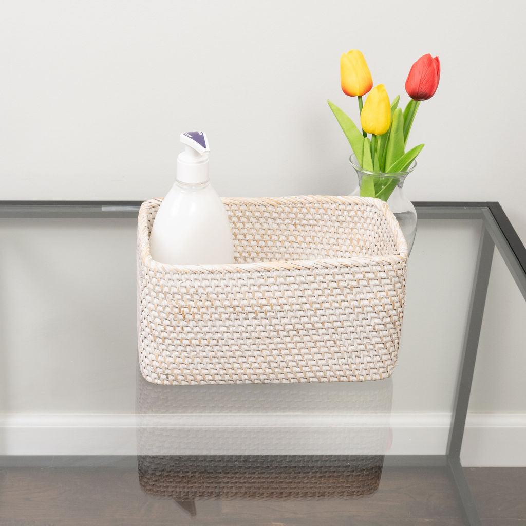 Petite Rattan Storage Basket