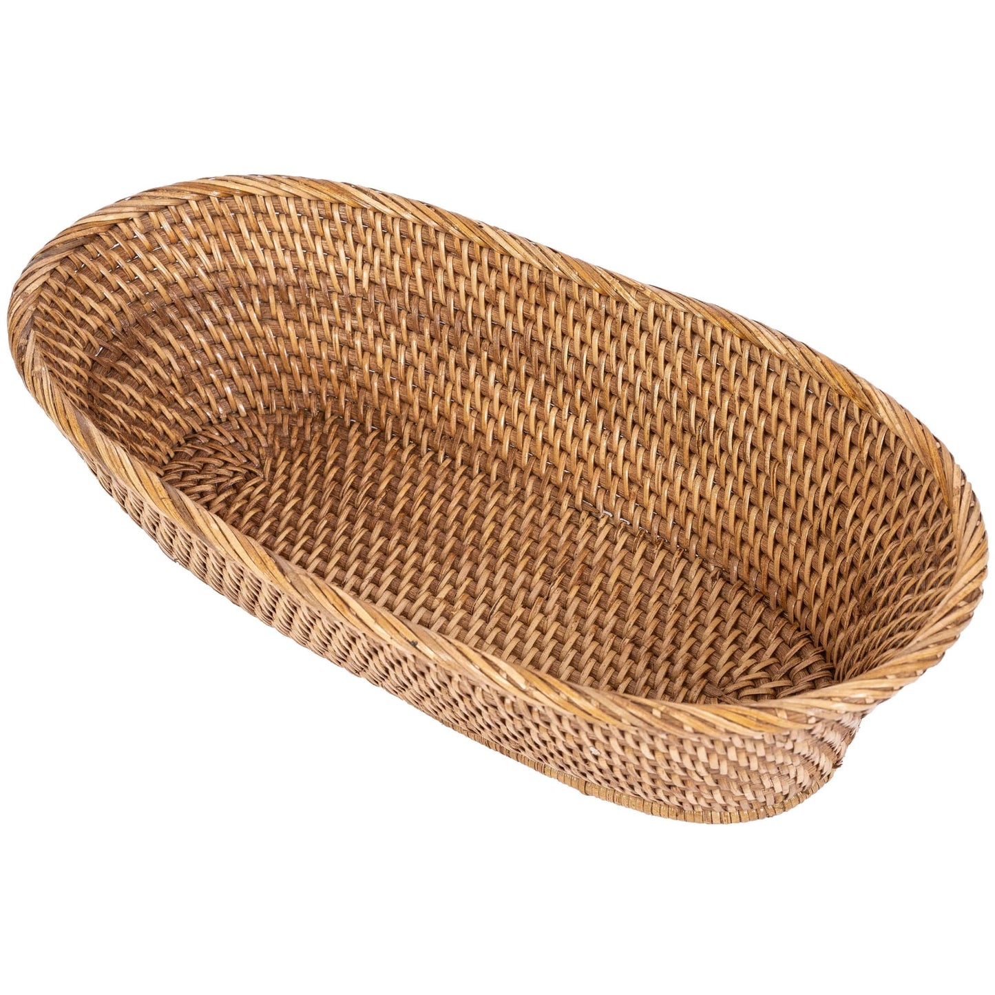 Rattan Oval Bread Basket