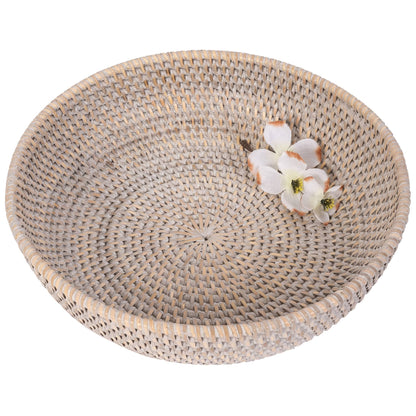 Rattan Everything Bowl – Decorative Basket