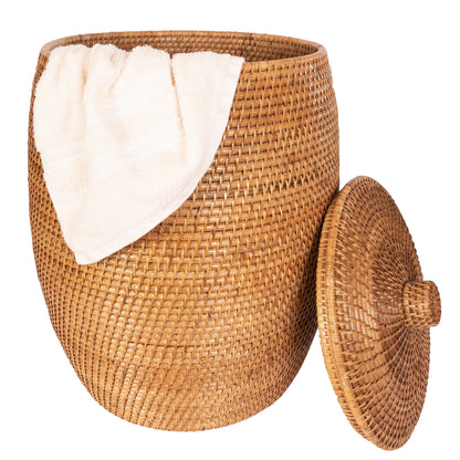 Rattan Beehive Laundry Hamper