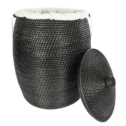 Rattan Beehive Laundry Hamper
