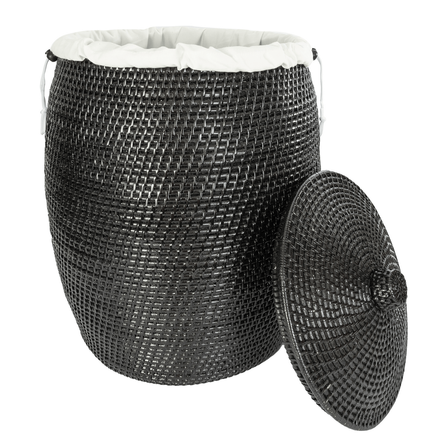 Rattan Beehive Laundry Hamper