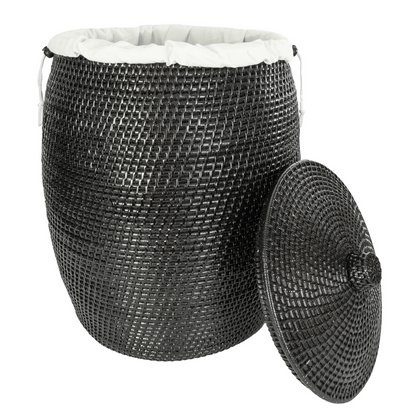 Rattan Beehive Laundry Hamper