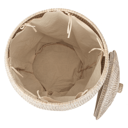 Rattan Beehive Laundry Hamper