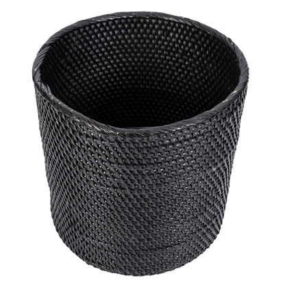 Rattan Small Round Waste Basket
