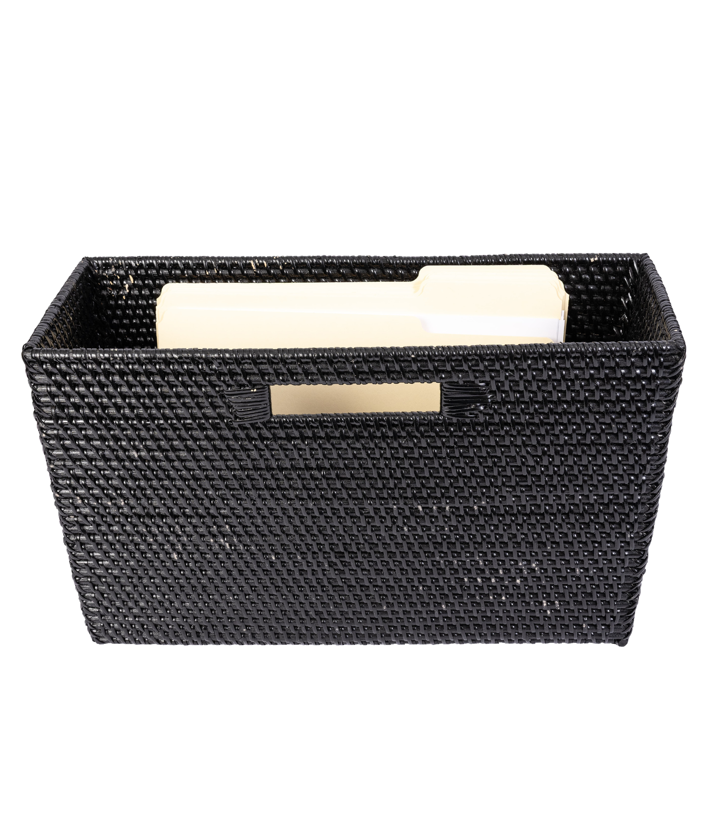Rattan Rectangular Magazine Holder