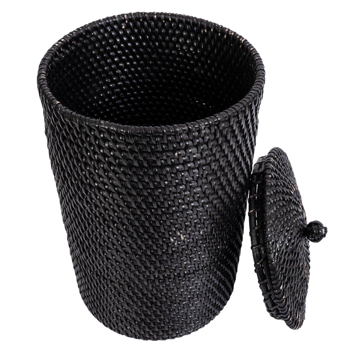 Rattan Double Toilet Roll Holder