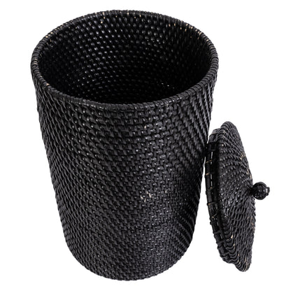 Rattan Double Toilet Roll Holder
