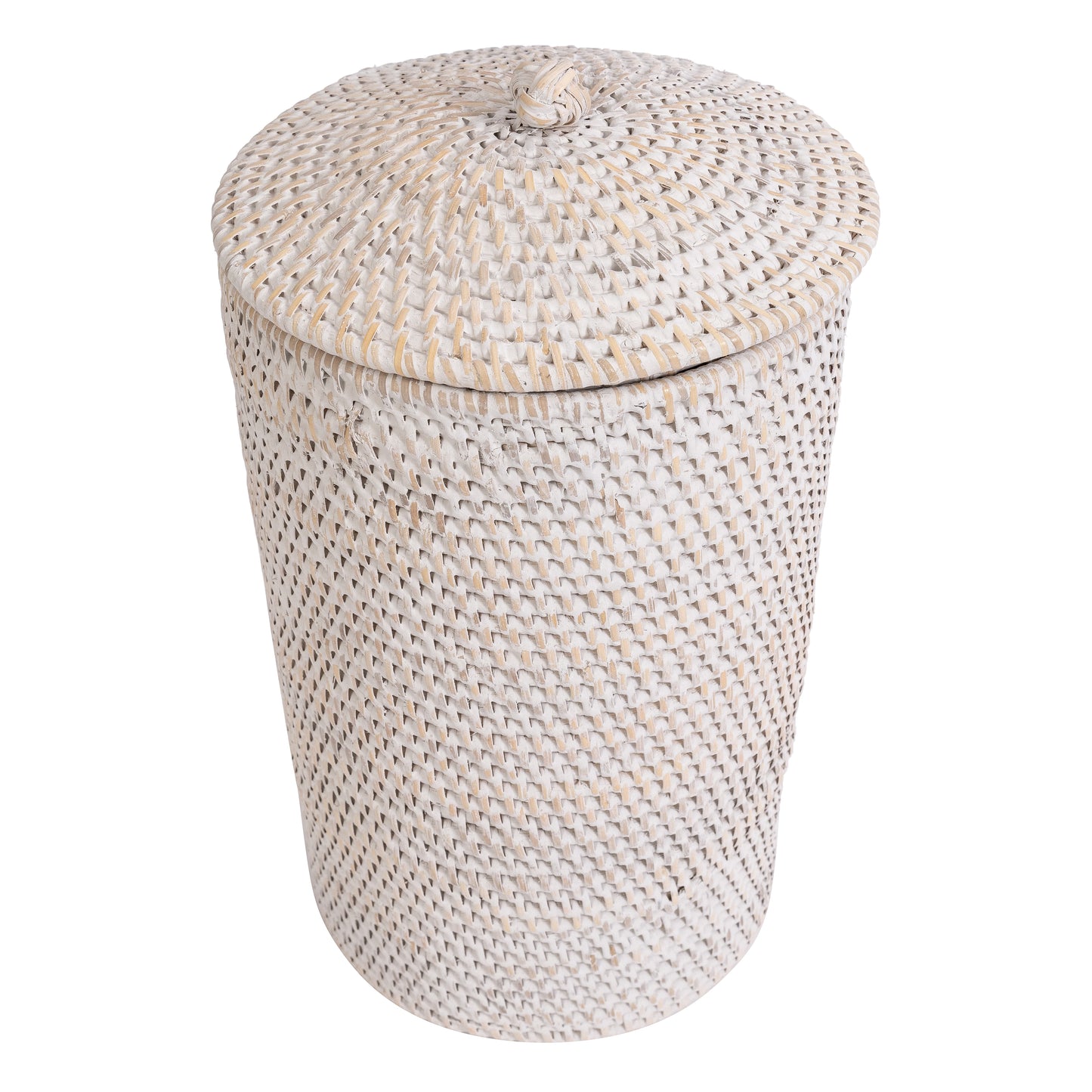 Rattan Double Toilet Roll Holder