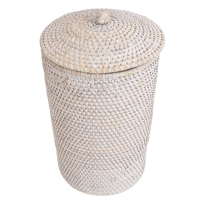 Rattan Double Toilet Roll Holder