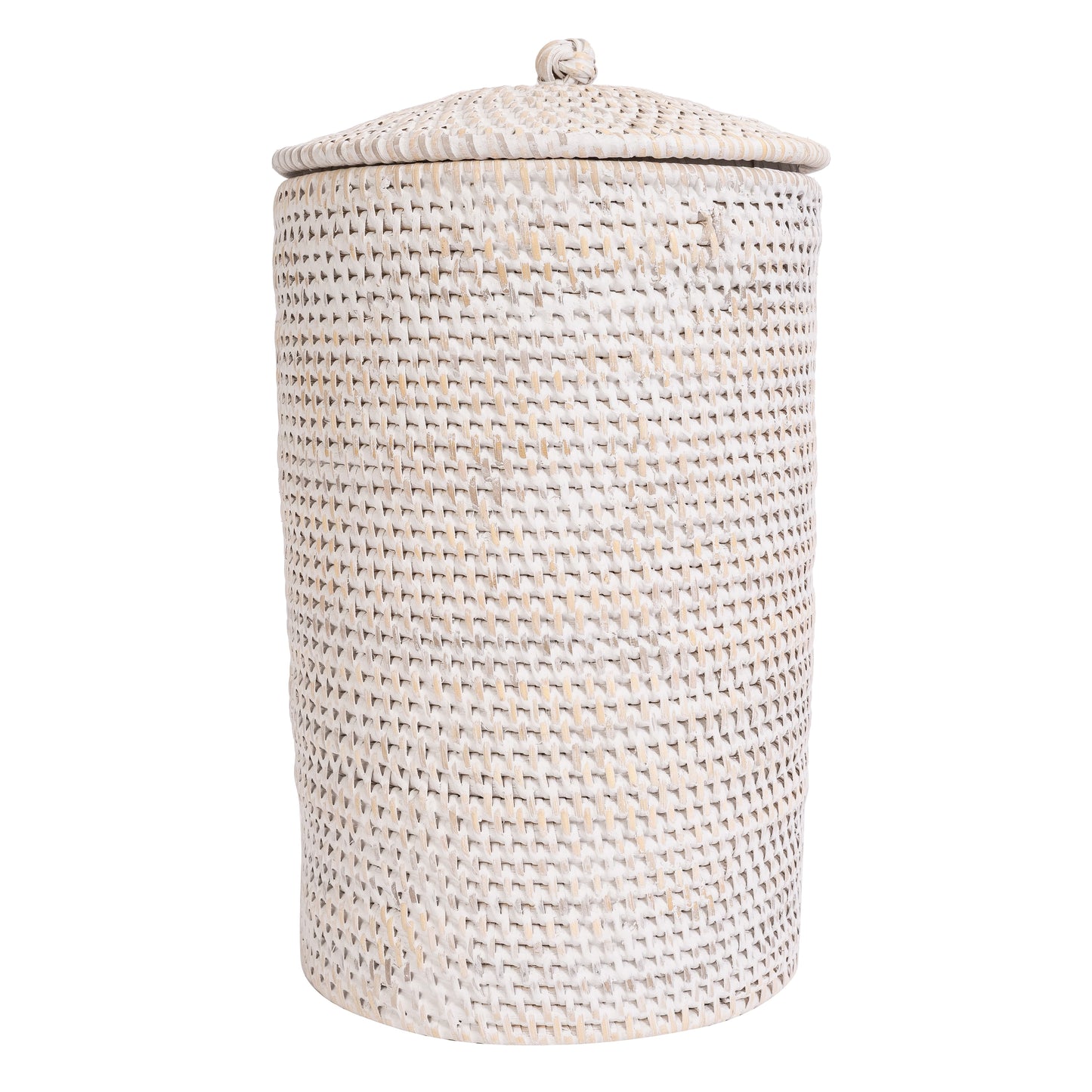 Rattan Double Toilet Roll Holder