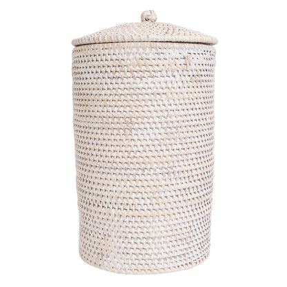 Rattan Double Toilet Roll Holder