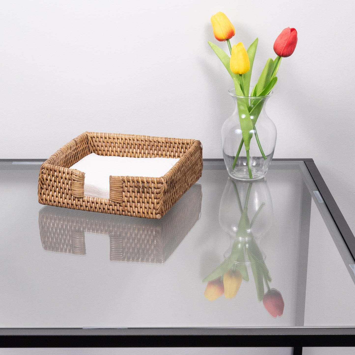Luncheon Napkin Holder with Cutout – Tabletop Organizer