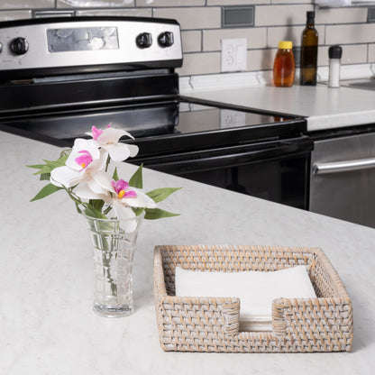 Luncheon Napkin Holder with Cutout – Tabletop Organizer