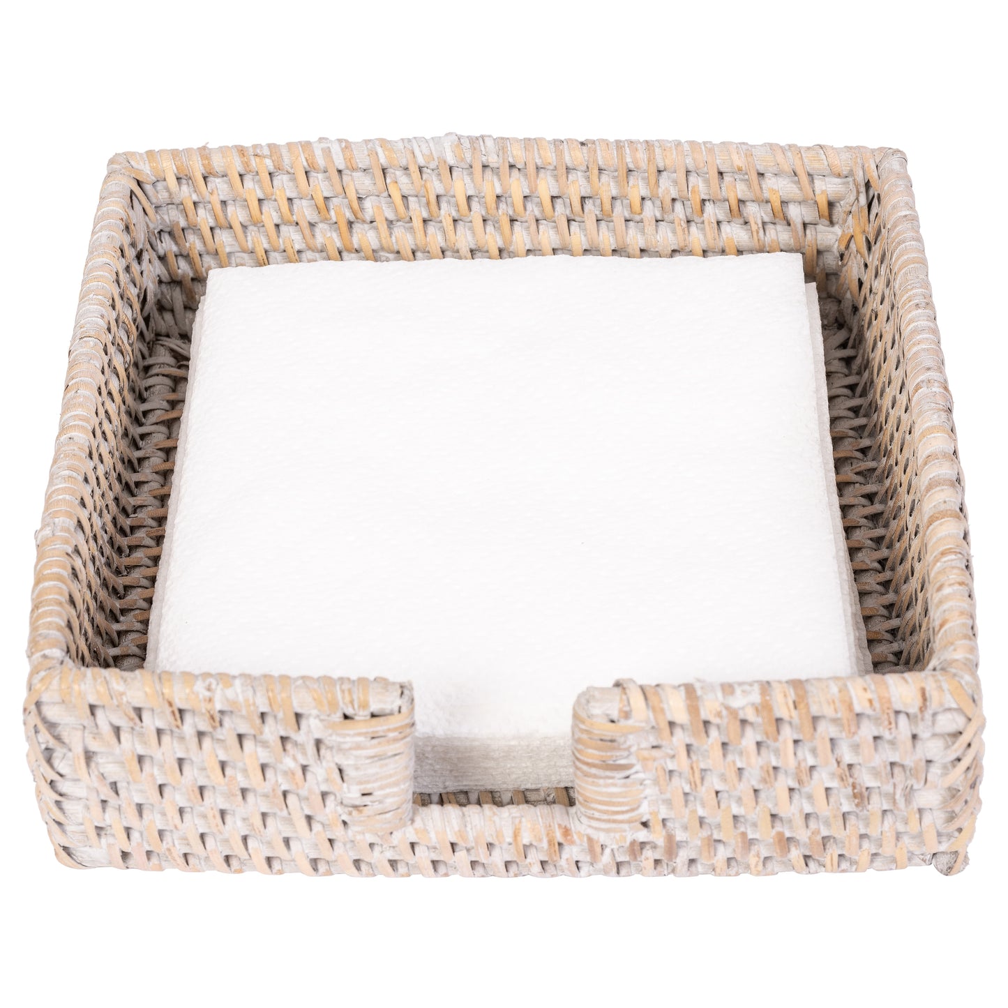 Luncheon Napkin Holder with Cutout – Tabletop Organizer