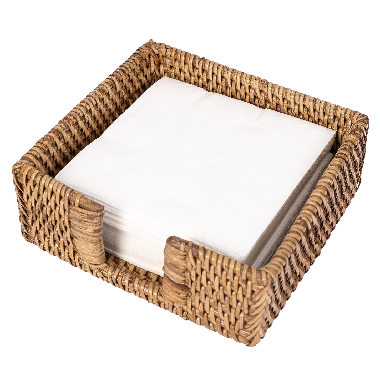 Cocktail Napkin Holder with Cutout – Tabletop Organizer