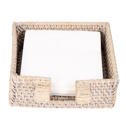 Cocktail Napkin Holder with Cutout – Tabletop Organizer