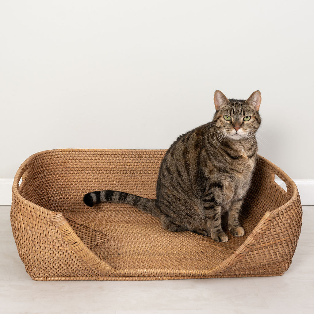 Rattan Pet Bed