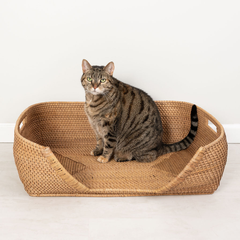 Rattan Pet Bed